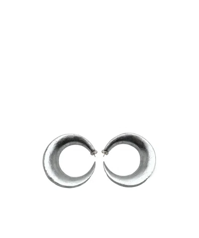Monies Full Moon Earrings In Gray