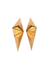 Monies Geometric Earrings In Gold