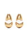 Monies Hamu Earclips Accessories In Beige