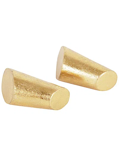 Monies Isto Earclips Accessories In Gold