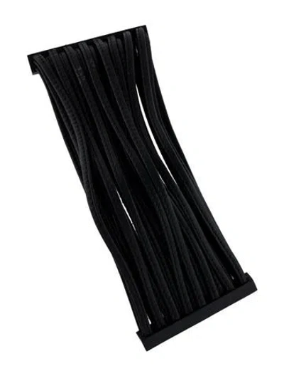 Pre-owned Monies Leather Multistrand Wrap Bracelet