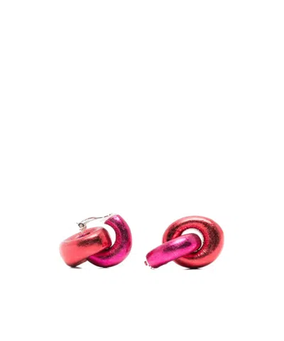Monies Metallic-finish Clip-on Earrings In Neutral