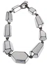 Monies Quill Necklace In Silver