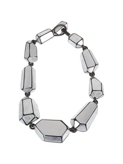 Monies Quill 项链 In Silver