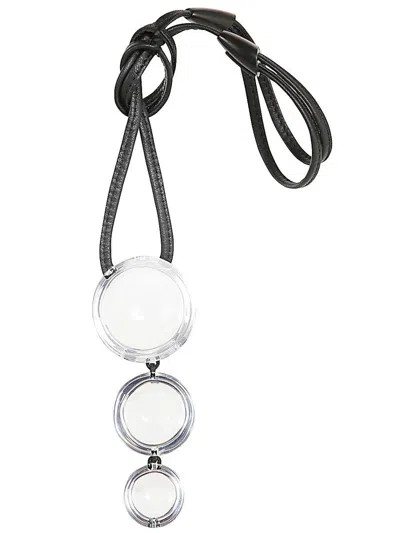 Monies Sylvan Pendant Accessories In Leather Acrylic