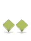 Monies Geometric Earrings In Green