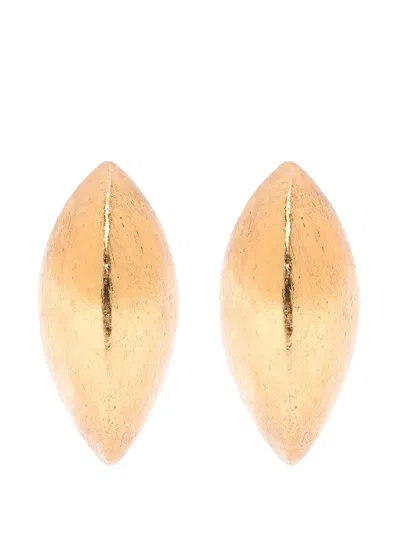 Monies Zume Clip-on Earrings In Gold