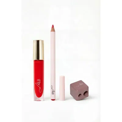 Monika Blunder Lip Trio In Red