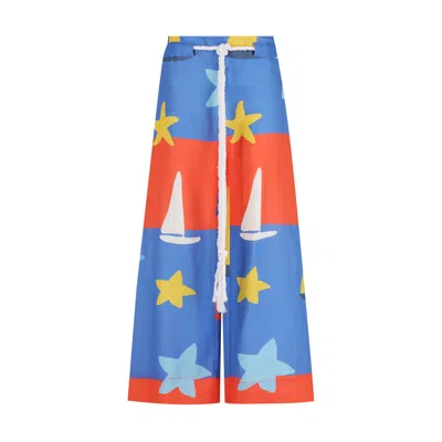 Monika Branagan Women's Blue Cruise Hook Pants