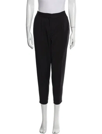 Pre-owned Monika Chiang Skinny Leg Pants In Black