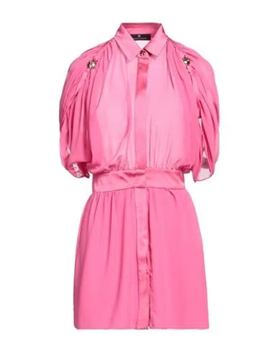 Monique Garçonne Woman Mini Dress Fuchsia Size 4 Polyester In Pink