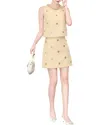 Monique Lagarde 2pc Top & Skirt Set In Yellow