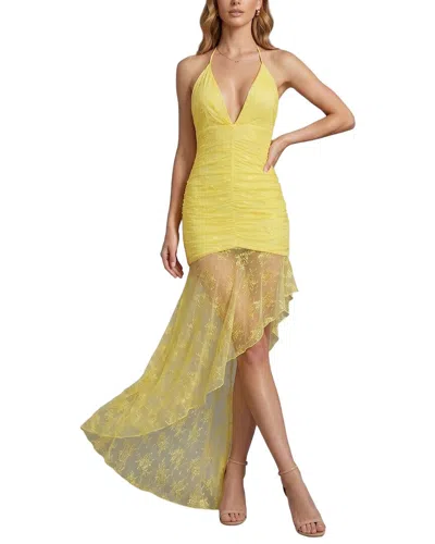 Monique Lagarde Embellished Maxi Dress In Yellow