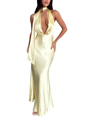Monique Lagarde Maxi Dress In Neutral