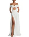 Monique Lagarde Maxi Dress In White
