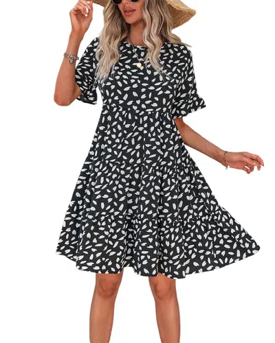 Monique Lagarde Mini Dress In Black