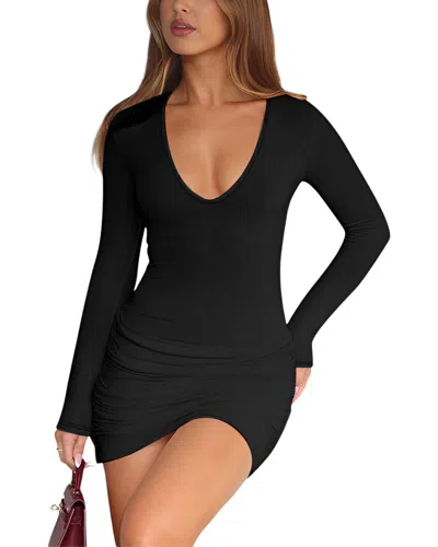 Monique Lagarde Mini Dress In Black
