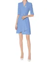 Monique Lagarde Mini Dress In Blue