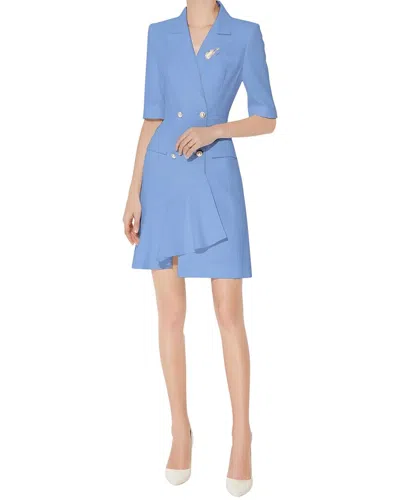 Monique Lagarde Mini Dress In Blue