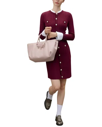 Monique Lagarde Mini Dress In Brown