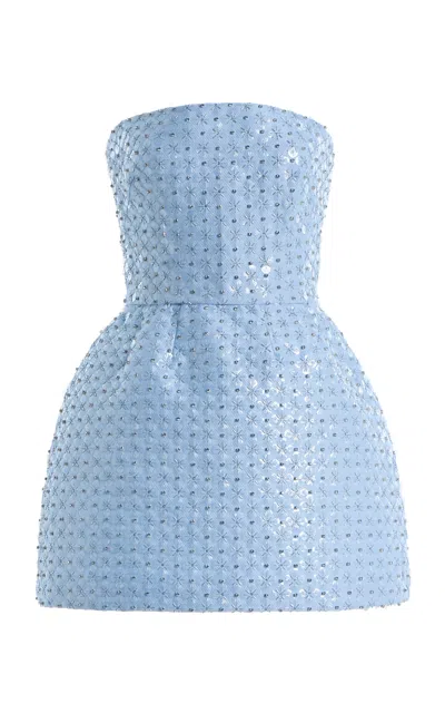 Monique Lhuillier Moda Operandi In Blue