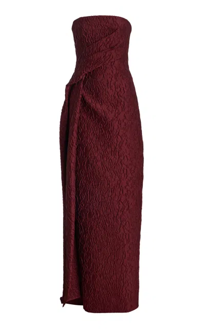 Monique Lhuillier Moda Operandi In Burgundy