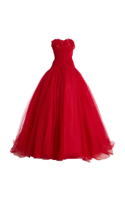 Monique Lhuillier Moda Operandi In Red