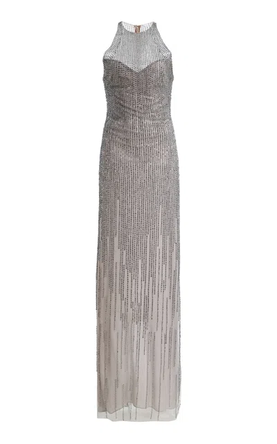Monique Lhuillier Moda Operandi In Gray