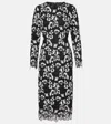 Monique Lhuillier Satin Gown In Noir Silk White