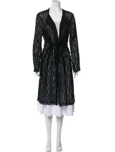 Pre-owned Monique Lhuillier Silk Pajamas In Multi