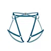 Monique Morin Lingerie Women's Blue Frisson Harness Tourmaline In Blue