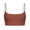 Monique Morin Lingerie Women's Brown Core Long Line Bralette Sugar In Brown