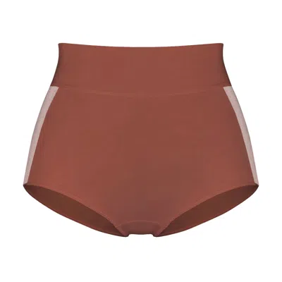Monique Morin Lingerie Women's Brown Core Shorty Sugar