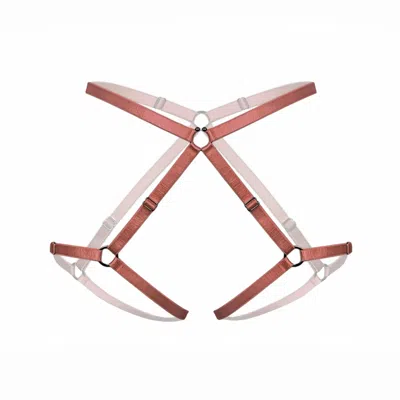 Monique Morin Lingerie Women's Brown Rush Harness Sugar