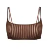 Monique Morin Lingerie Women's Brown Vertigo Bralette Cocoa In Brown