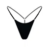Monique Morin Lingerie Women's Caress Micro-g String Black In Black