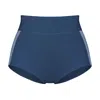 Monique Morin Lingerie Women's Core Shorty Dark Denim Blue In Blue