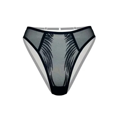 Monique Morin Lingerie Women's Ether Cheeky Panty Black