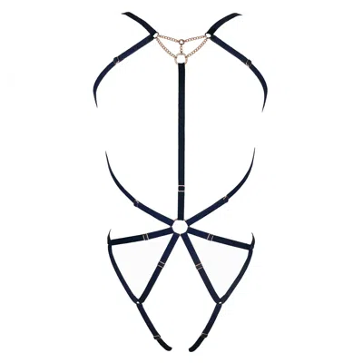 Monique Morin Lingerie Women's Frisson Body Harness Black