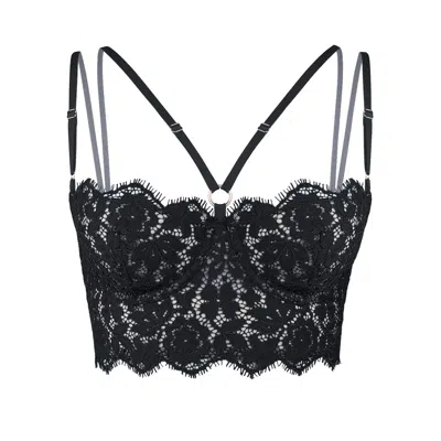 Monique Morin Lingerie Women's Frisson Bustier Black