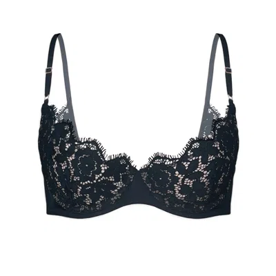 Monique Morin Lingerie Women's Frisson Scoop Demi Bra Black