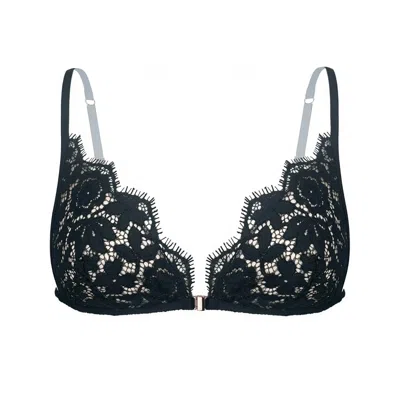 Monique Morin Lingerie Women's Frisson Triangle Bralette Black
