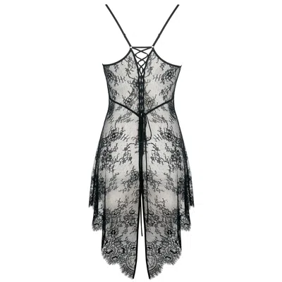 Monique Morin Lingerie Women's Moonstruck Chemise Black