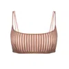 Monique Morin Lingerie Women's Neutrals Vertigo Bralette Mushroom