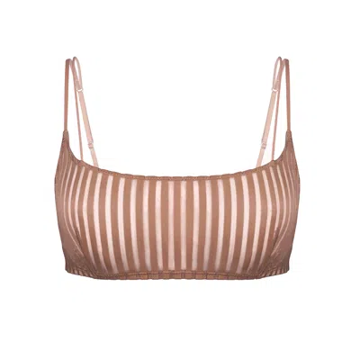 Monique Morin Lingerie Women's Neutrals Vertigo Bralette Mushroom In Pink