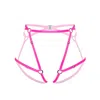 Monique Morin Lingerie Women's Pink / Purple Frisson Harness Electric Magenta In Pink/purple