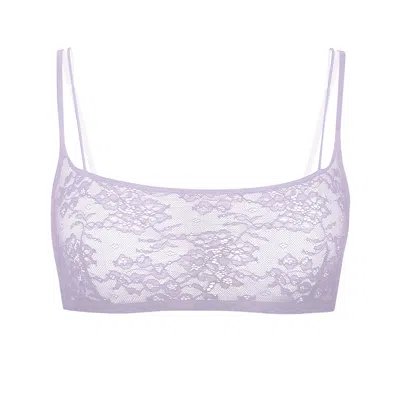 Monique Morin Lingerie Women's Pink / Purple Wild Remix Bralette Lilac Hint In Pink/purple