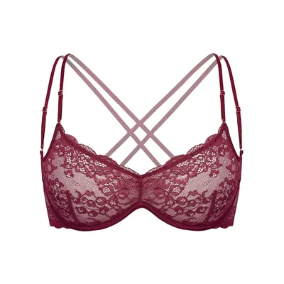 Monique Morin Lingerie Women's Red Rush Sweetheart Velvet