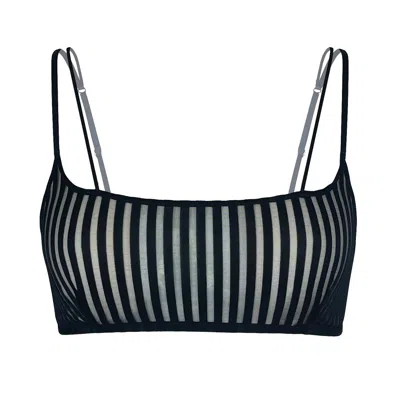 Monique Morin Lingerie Women's Vertigo Bralette Black