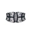 Monique Morin Lingerie Women's Whisper Waist Cincher Black In Black
